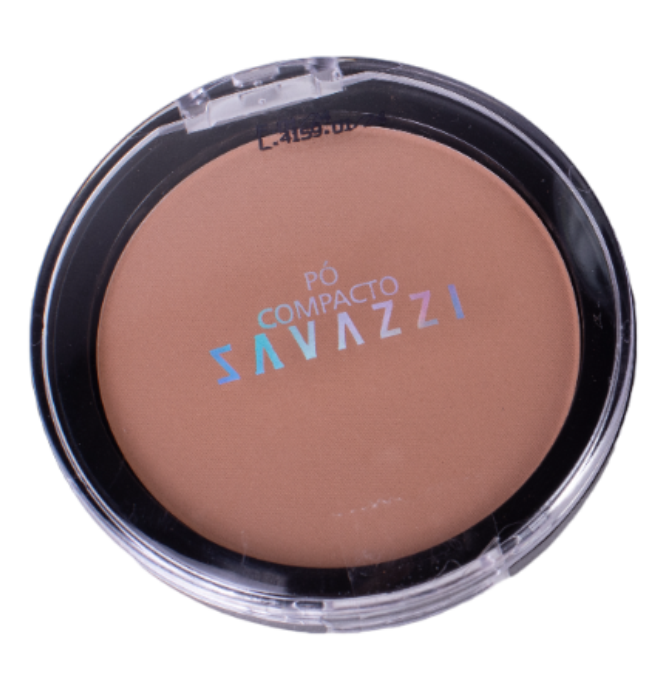 ✨ Pó Compacto Savazzi: Acabamento Natural, Controle de Oleosidade e Pele Impecável!